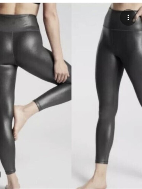 Athleta Pants - Athelta Elation High Rise Shimmer Size Medium